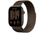 Смарт часовници Apple Watch Series 12 46mm - GPS + Cellular - Aluminum, Dark Bronze, Milanese Loop, M/L