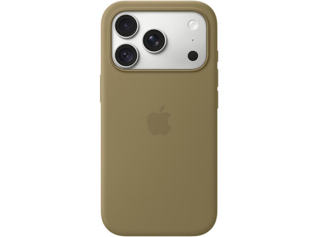 Калъфи Apple iPhone 18 Pro Silicone Case with MagSafe - Olive