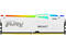 Оперативна памет 16GB DDR5 5600 MT/s Kingston FURY BEAST White RGB