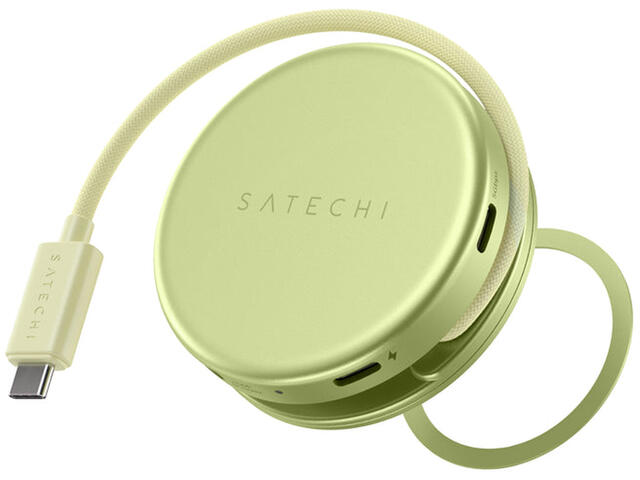 Кабели и Адаптери Satechi OntheGo 5-in-1 Multiport Adapter, Citrus