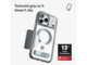 Калъфи ZAGG Santa Cruz Snap Kickstand For For iPhone 18 Pro Max, iPhone 17 Pro Max , BlueShimmer