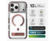 Калъфи ZAGG Santa Cruz Snap Kickstand For For iPhone 18 Pro Max, iPhone 17 Pro Max , BurntCopper