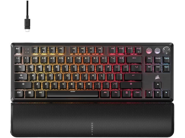 Клавиатури CORSAIR K70 PRO TKL High-Performance Hall Effect-с нарушена опаковка