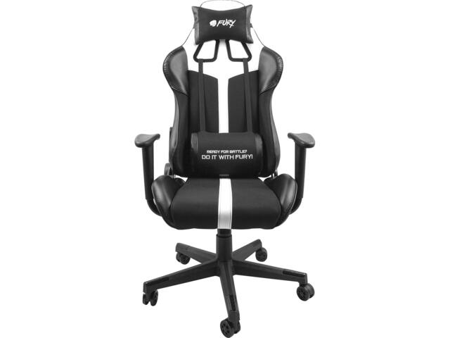 Геймърски столове Fury Avenger XL, White 