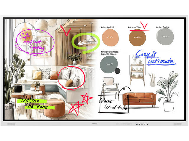 Интерактивни дисплеи Samsung Flip 5 PRO WM85FX