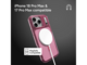 Калъфи ZAGG Luxe Snap For iPhone 18 Pro Max/17 Pro Max, ThriftPinkTinted