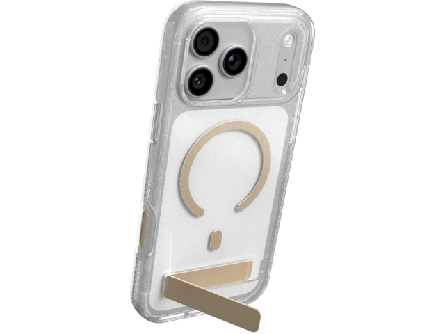 Калъфи ZAGG Milan Snap with Kickstand For iPhone 18 Pro Max, iPhone 17 Pro Max, GlitterGold