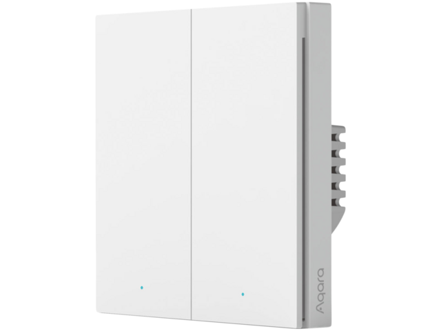 Smart Home Aqara Smart Wall Switch H1 (no neutral, single rocker), White