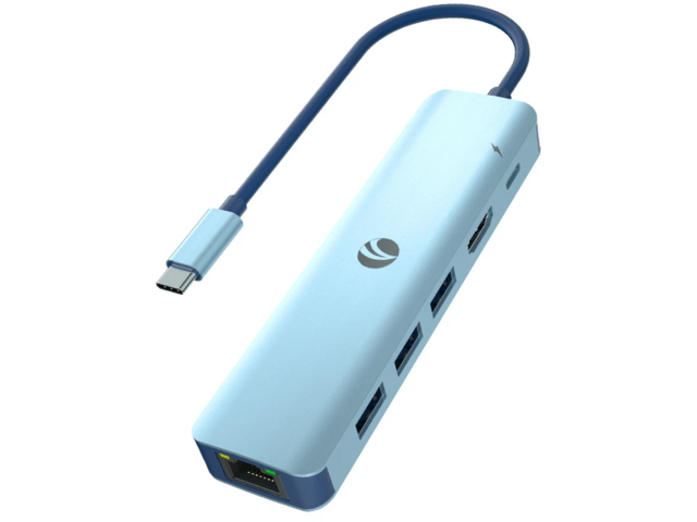 Докинг станции VCom Docking USB Type-C 6-in-1 CUE55