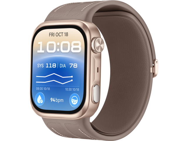 Смарт часовници Huawei Watch D3, Mocha Gold