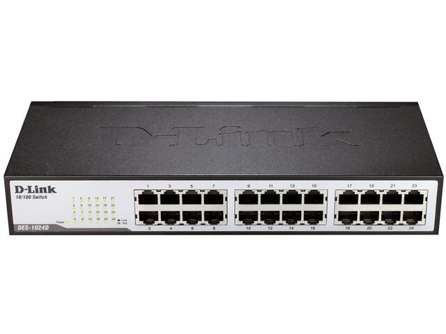 Мрежово оборудване D-Link DES-1024D 