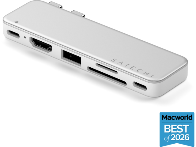Докинг станции Satechi USB-C Snap Hub Сребърен