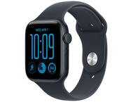 Смарт часовници Apple Watch SE 3 40 mm GPS - Midnight Aluminium Case with Navy Blue Sport Band - M/L
