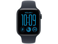 Смарт часовници Apple Watch SE 3 40 mm GPS - Midnight Aluminium Case with Navy Blue Sport Band - M/L