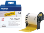 Хартия Brother DK-22606, Yellow 