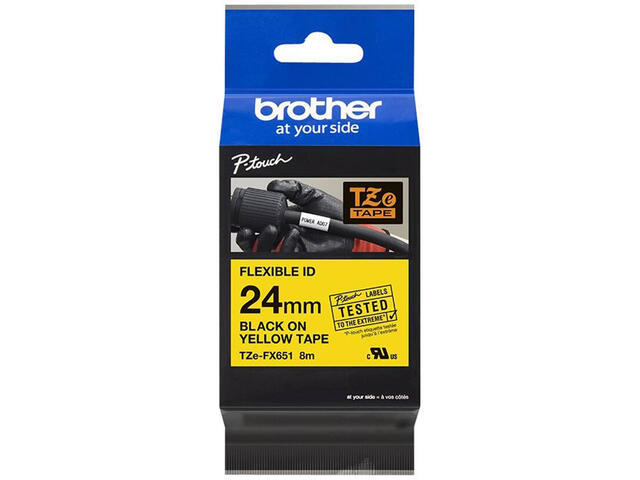 Хартия Brother TZe-FX651