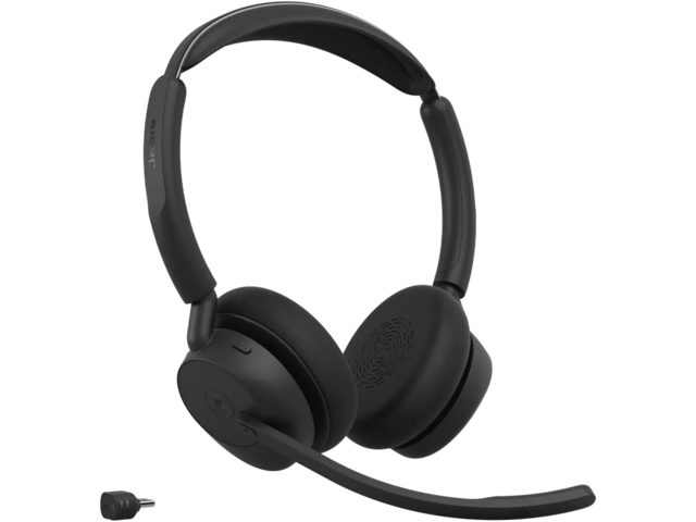 Слушалки Jabra Evolve3 45 - Stereo, LINK 390c, MS