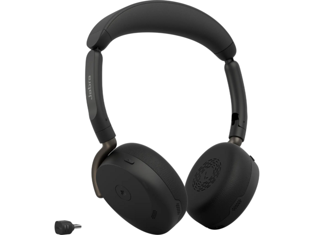 Слушалки Jabra Evolve3 65 Flex - MS, Link390c, Black