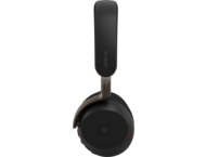 Слушалки Jabra Evolve3 75, MS, Link390a, Black + Wireless Charging Pad
