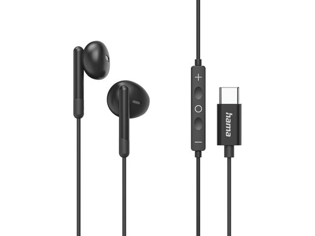 Слушалки Hama "Classy”, USB-C, Black