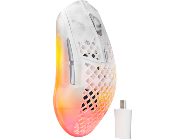 Мишки SteelSeries Aerox 3 Wireless Gen 2 - Ghost