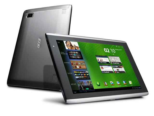 Таблети Acer Iconia Tab A501 + 3G 32GB, сив цвят