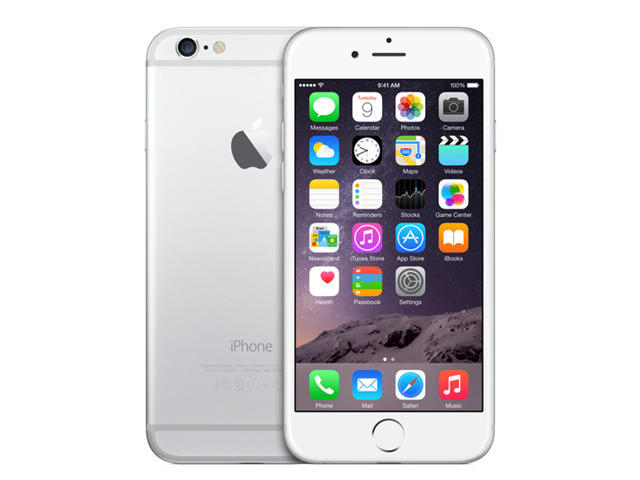 Смартфони Apple iPhone 6 16GB, сребрист цвят
