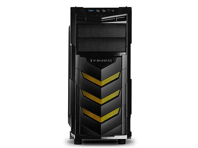 Кутии RAIDMAX Vortex V4 Black/Yellow