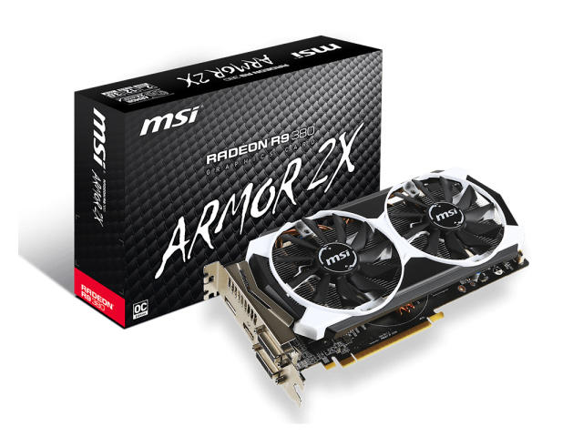 Видео карти MSI Radeon R9 380 2GB OC