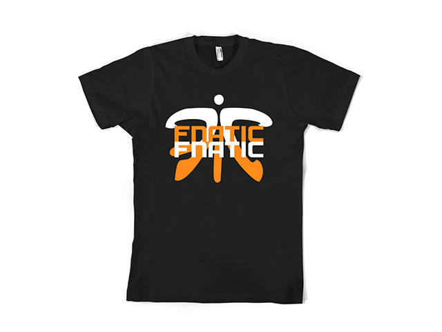 Облекло и аксесоари Fnatic Mirror Black T-Shirt размер L