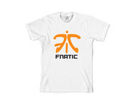 Облекло и аксесоари Fnatic Classic White T-Shirt
