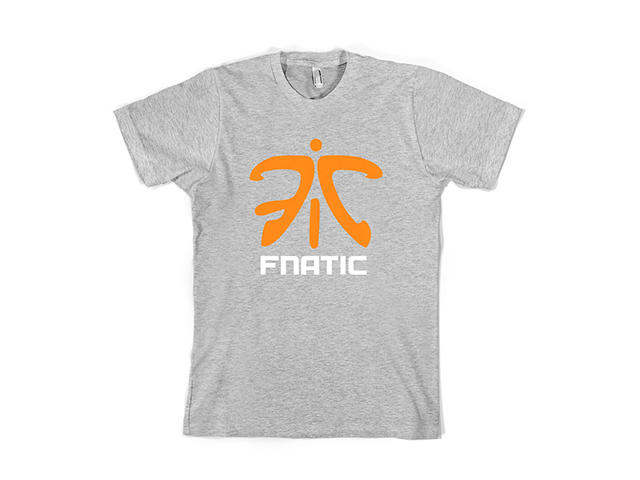 Облекло и аксесоари Fnatic Classic Gray T-Shirt, размер L