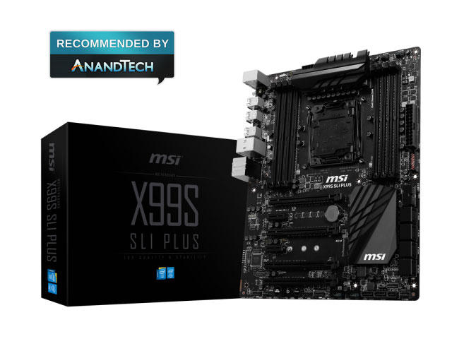 Дънни платки MSI X99S SLI PLUS