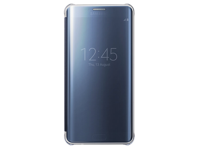 Калъфи Samsung Galaxy Edge + Clear View Cover, в синьо