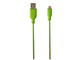 Кабели и Адаптери Hama USB - micro usb "Flexi-Slim", USB 2.0, 0,75м зелен