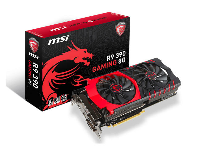 Видео карти MSI Radeon R9 390 Gaming 8GB