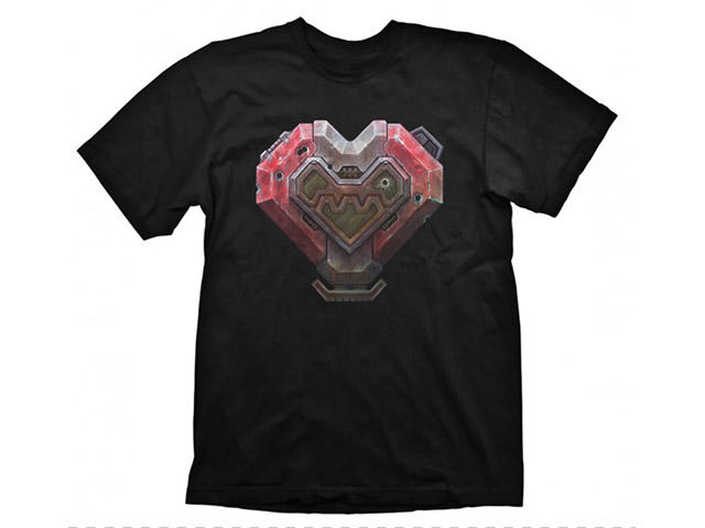 Облекло и аксесоари Star Craft 2 T-Shirt Terran Heart, Size XL