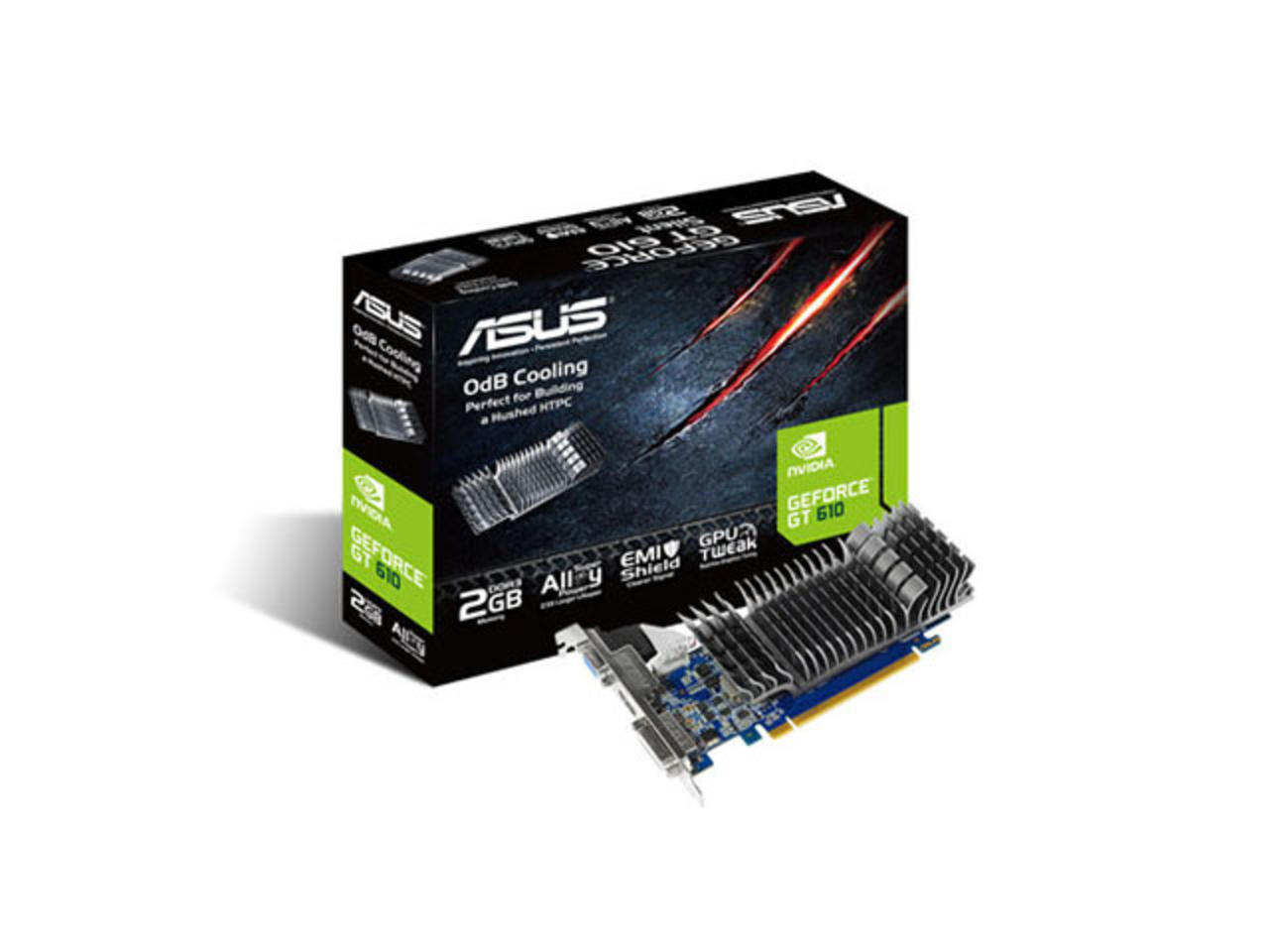 Biostar GeForce GT 610 (VN6103THX6) au meilleur prix sur