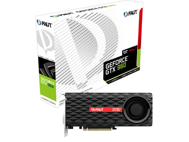 Видео карти Palit GeForce GTX 960 4G GD5