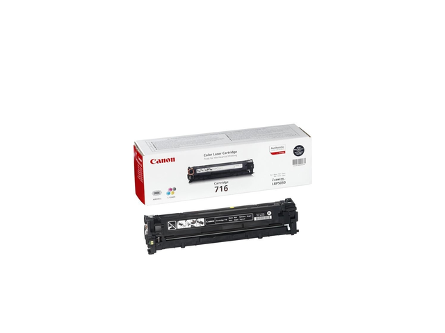 Консумативи Оригинален тонер Canon CRG-716BK