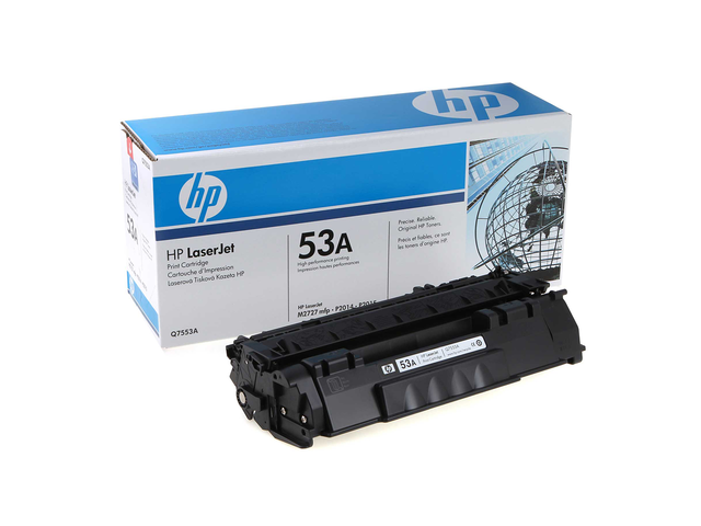 Консумативи Оригинален тонер HP 53A Black