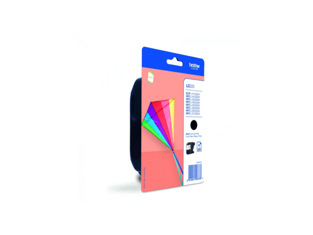 Консумативи Оригинален Brother LC-223 Black Ink Cartridge