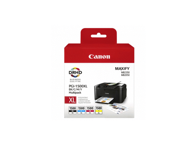 Консумативи Оригинален пакет тонери Canon 1500XL BK/C/M/Y