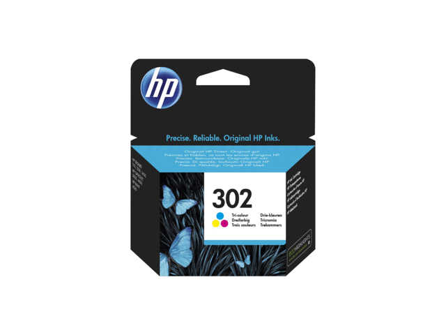 Консумативи Оригинален HP 302 Tri-color