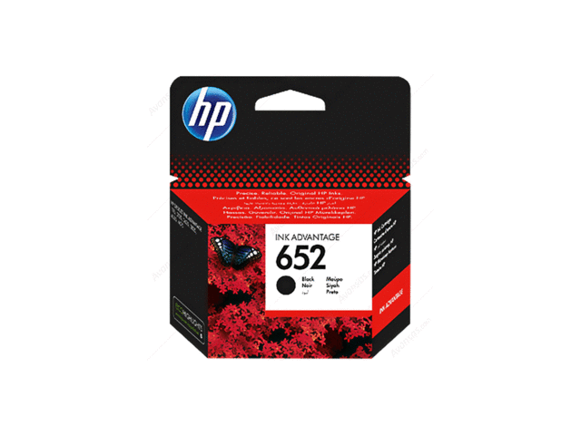 Консумативи Оригинален HP 652 Black Ink Cartridge