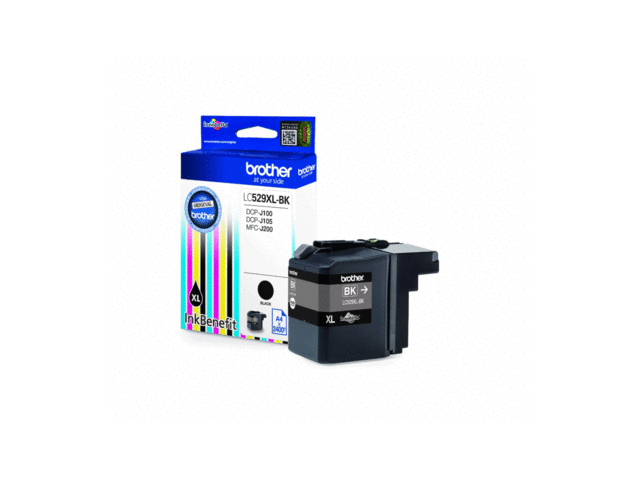 Консумативи Оригинален Brother LC-529 XL Black Ink Cartridge High Yield