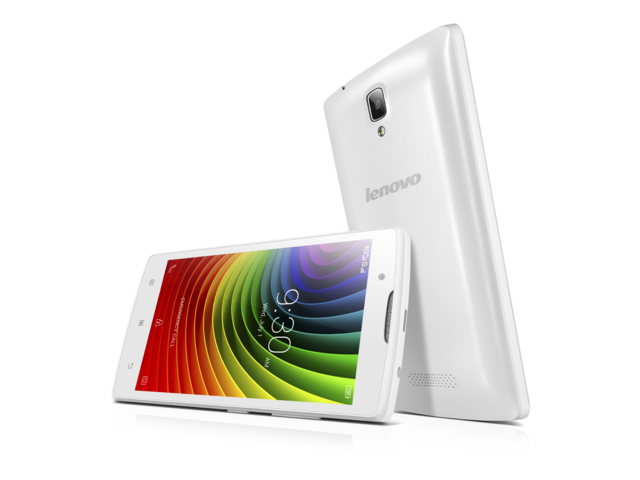 Смартфони Lenovo A2010 8GB, бял цвят + 750MB 4G интернет на месец