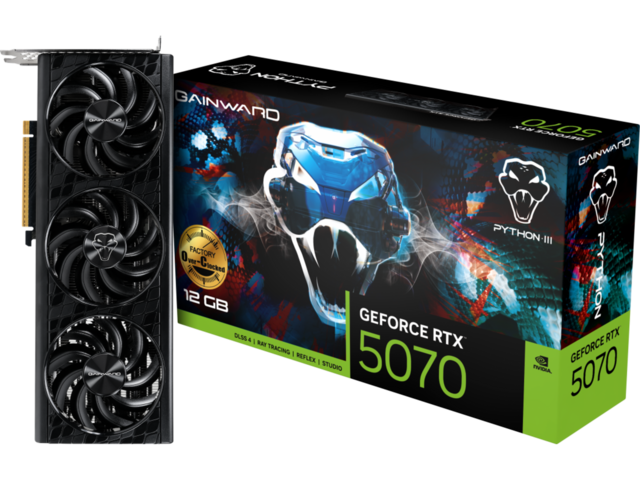 Gainward GeForce RTX 5070 Python III OC 12GB